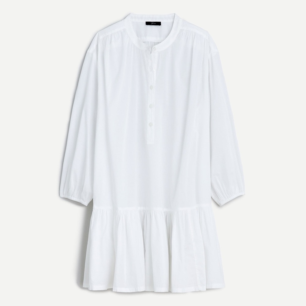 J. Crew - Swingy Cover-Up Dress (white) - XS